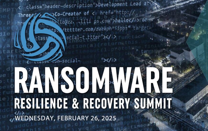 Ransomware Virtual Event 2025